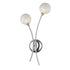 Wall Luminaire In Chrome And Clear LL00214